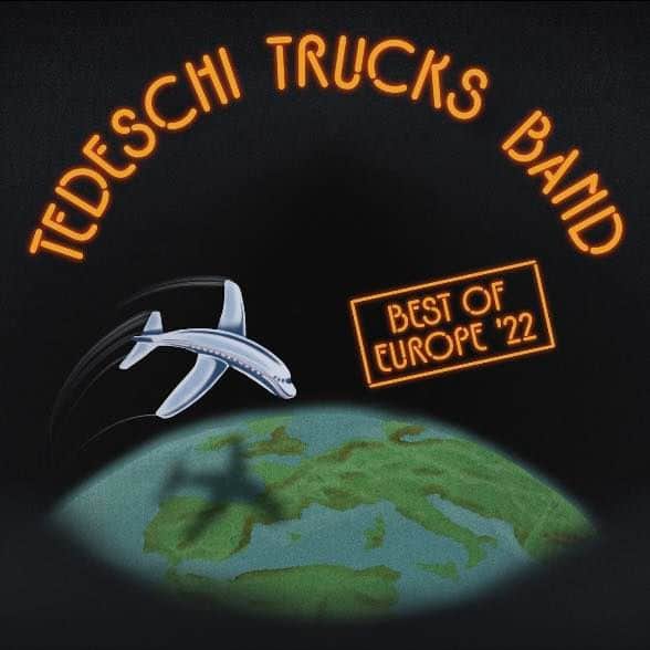 テデスキ・トラックス・バンドのインスタグラム：「The Best of Europe 2022, featuring 11 live songs, is available now on nugs.net/ttb. Swamp Family Fan Club members will receive the Best Of Europe for free along with 5 exclusive bonus tracks. Cover art by @madalynstefanak」