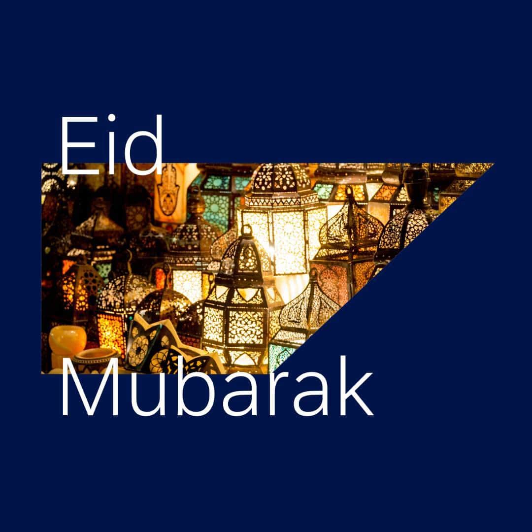 SAPのインスタグラム：「May your Eid be filled with more sweets than your stomach can handle, more selfies than your camera roll can hold, and more joy than your heart can contain!   #EidMubarak to all celebrating! 💜」