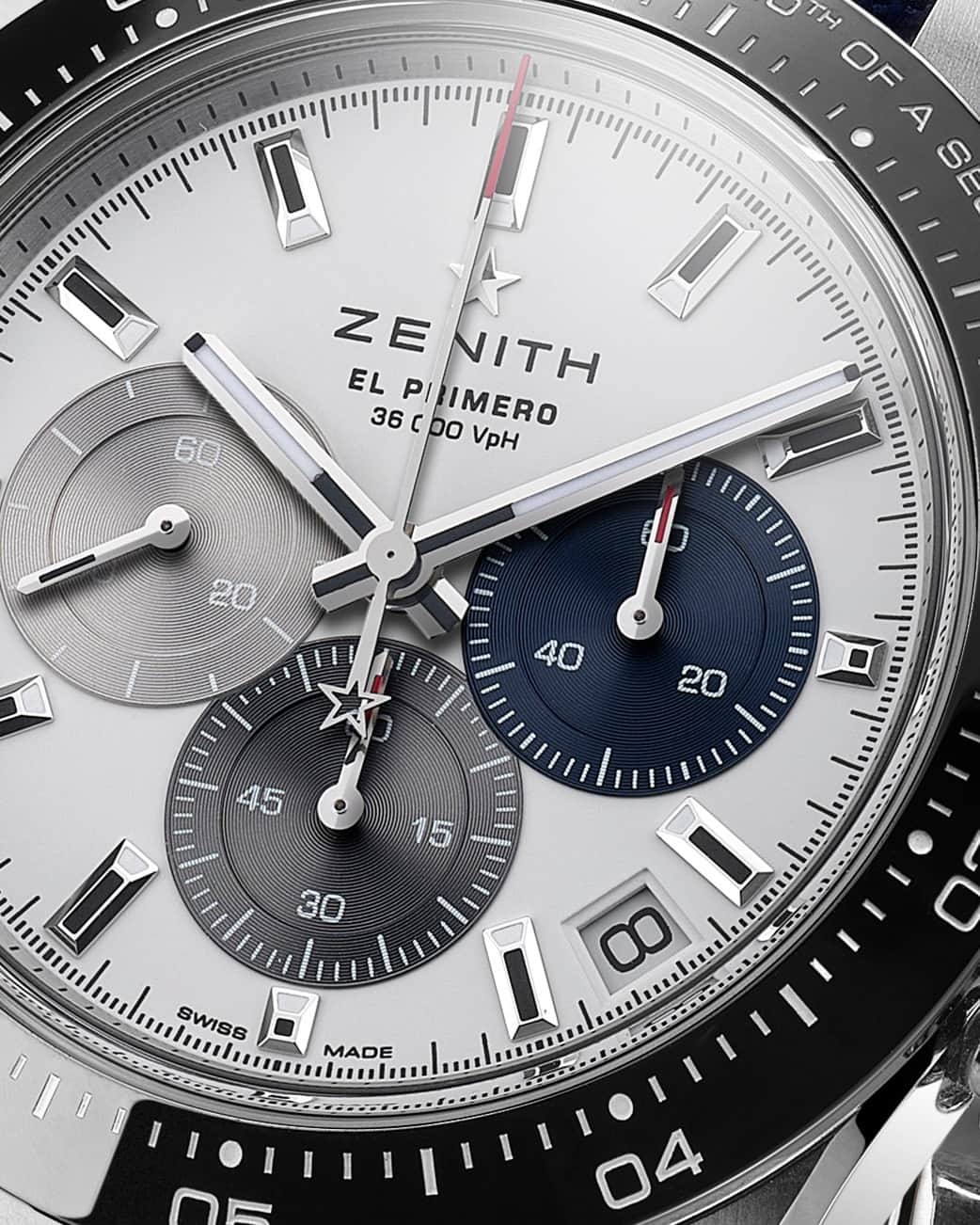 ゼニスのインスタグラム：「#ChronomasterSport: The iconic El Primero tri-colour chronograph registers in a whole new context, always on the move: Chronomaster Sport.」