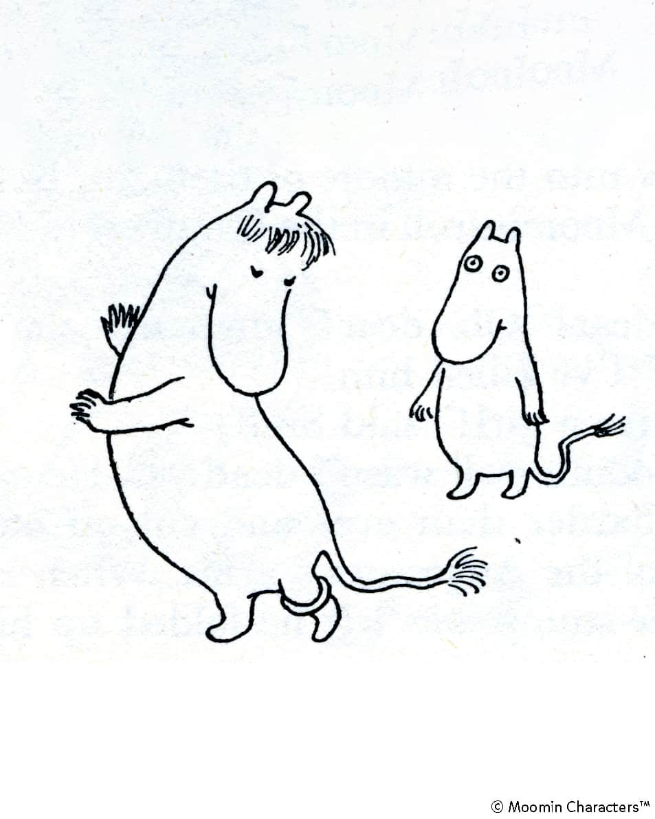 ムーミンさんのインスタグラム写真 - (ムーミンInstagram)「Swipe to see how the Moomins developed along the evolution of Tove Jansson’s drawing style 🌟 From black and white sketches to delicate watercolours, from no-apron to apron, the characteristics of the beloved Moomins changed in many details over the decades. Did you know the Moomins used to have much narrower noses? 🧐 Is there something else you know about the first Moomin stories? ❤️  Read more on the blog (link in bio) 🌟 #moomin #moominoffical #tovejansson」4月22日 1時47分 - moominofficial