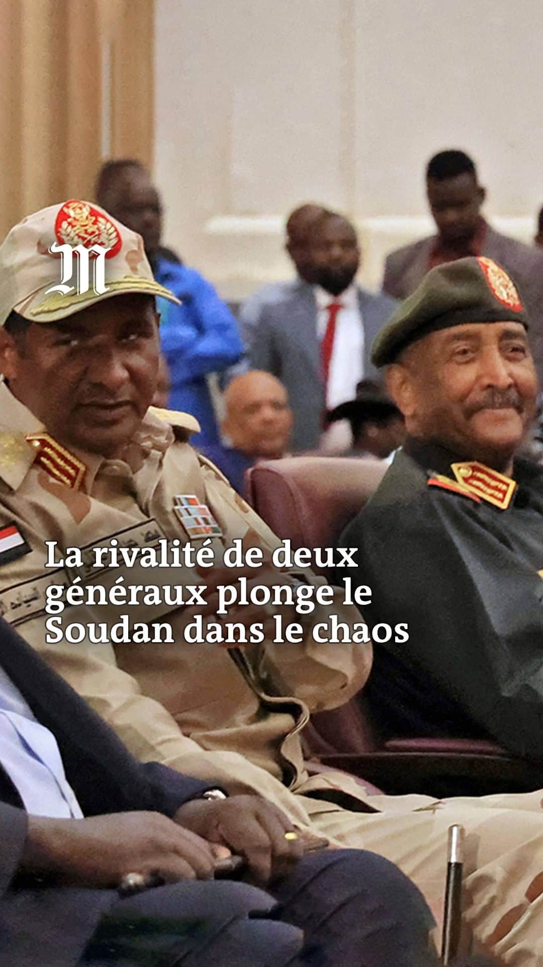 ルモンドのインスタグラム：「Comment une querelle de pouvoir peut-il dégénérer en guerre civile, voire en conflit régional ? C'est ce qu'il pourrait se passer au Soudan. Vidéo : @laetitialimmois ; graphisme : Félix Pommier #soudan #afrique #guerre #guerrecivile」
