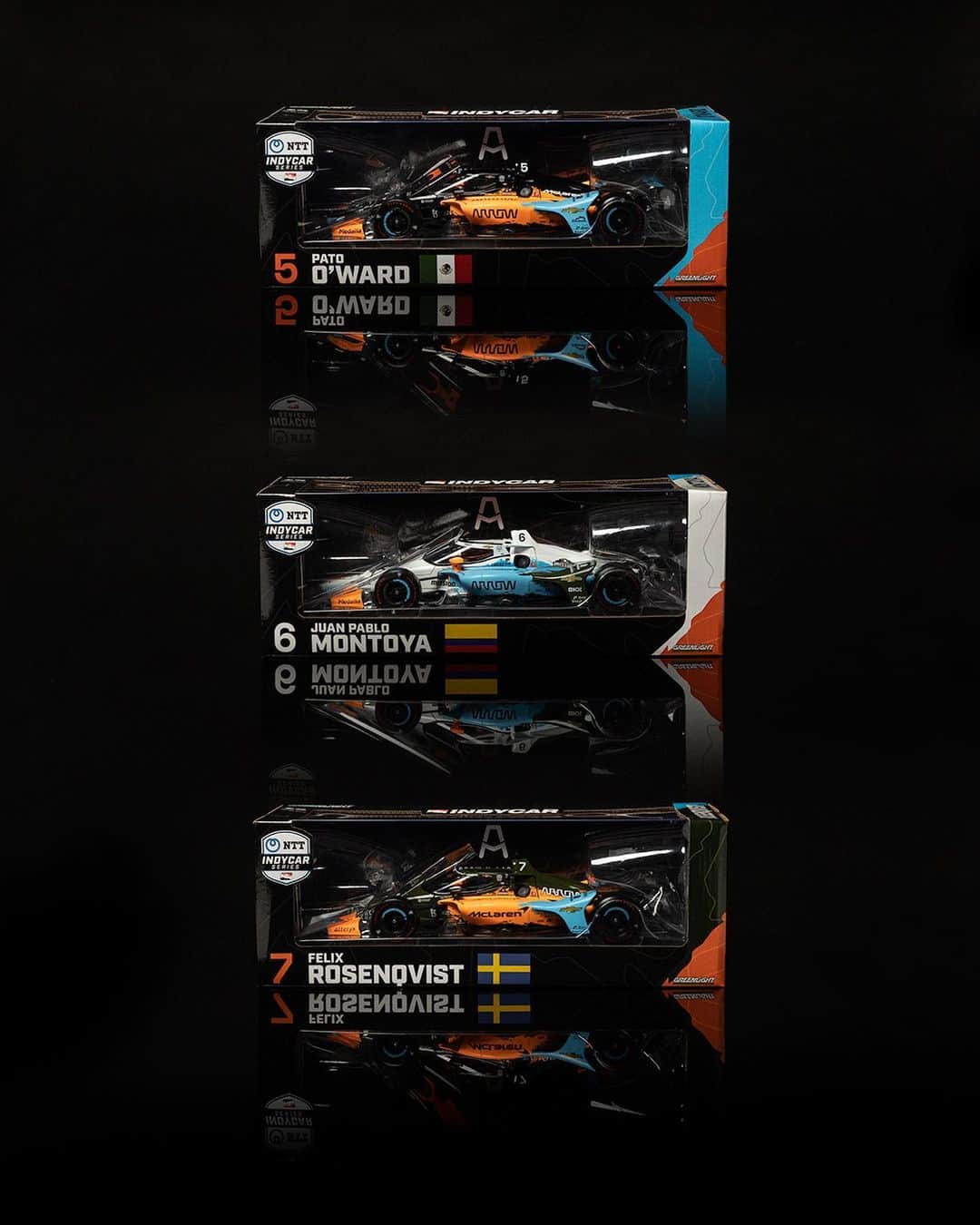 UNDFTDさんのインスタグラム写真 - (UNDFTDInstagram)「UNDEFEATED x Arrow McLaren x GreenLight Collectibles  The #5, #6 and #7 Arrow McLaren cars in 1:18 scale as seen at the Indianapolis Motor Speedway.  Available now, at all UNDEFEATED Chapter Stores and Undefeated.com」4月22日 2時20分 - undefeatedinc