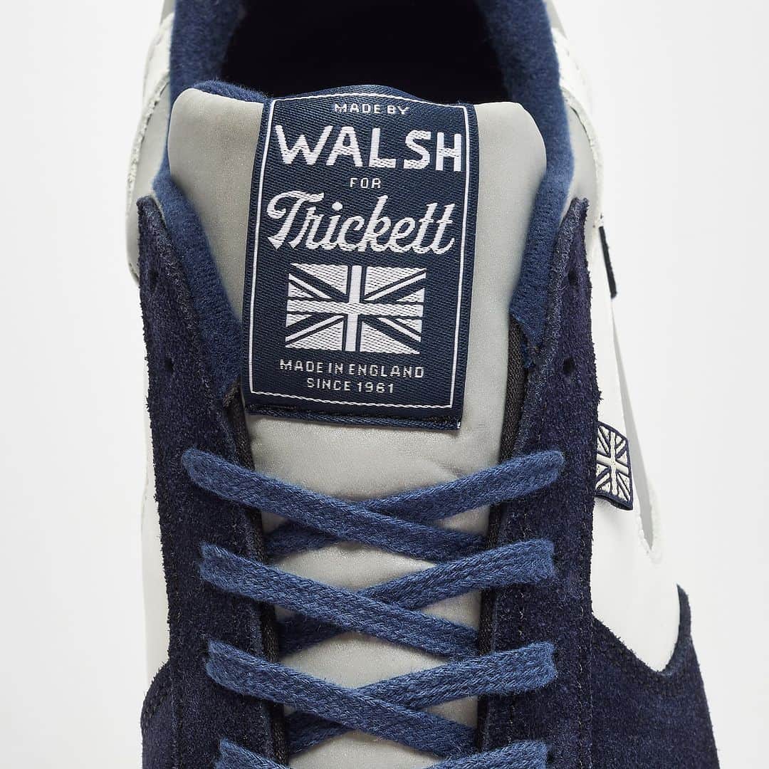 ウォルシュのインスタグラム：「Walsh x TRiCKETT Latest Design 👟  #normanwalsh #britishmade #trainers #sneakers」