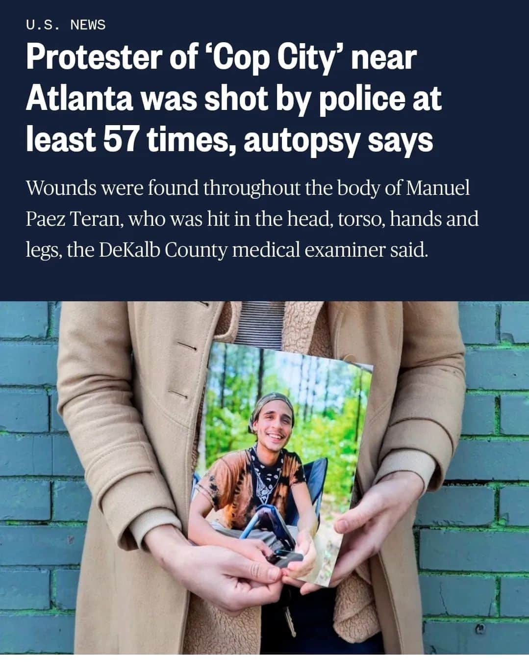 エマ・デュモンのインスタグラム：「We have to stop pretending guns aren't a factor」