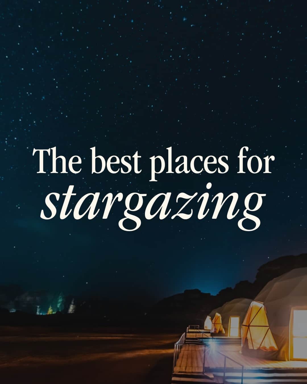 Lonely Planetのインスタグラム：「🌠 HAPPY DARK SKY WEEK 🌠 With International Dark Sky Week coming to a close, resident dark sky expert @vstimac wants you to plan a stargazing trip — starting with these stunners 🤩」