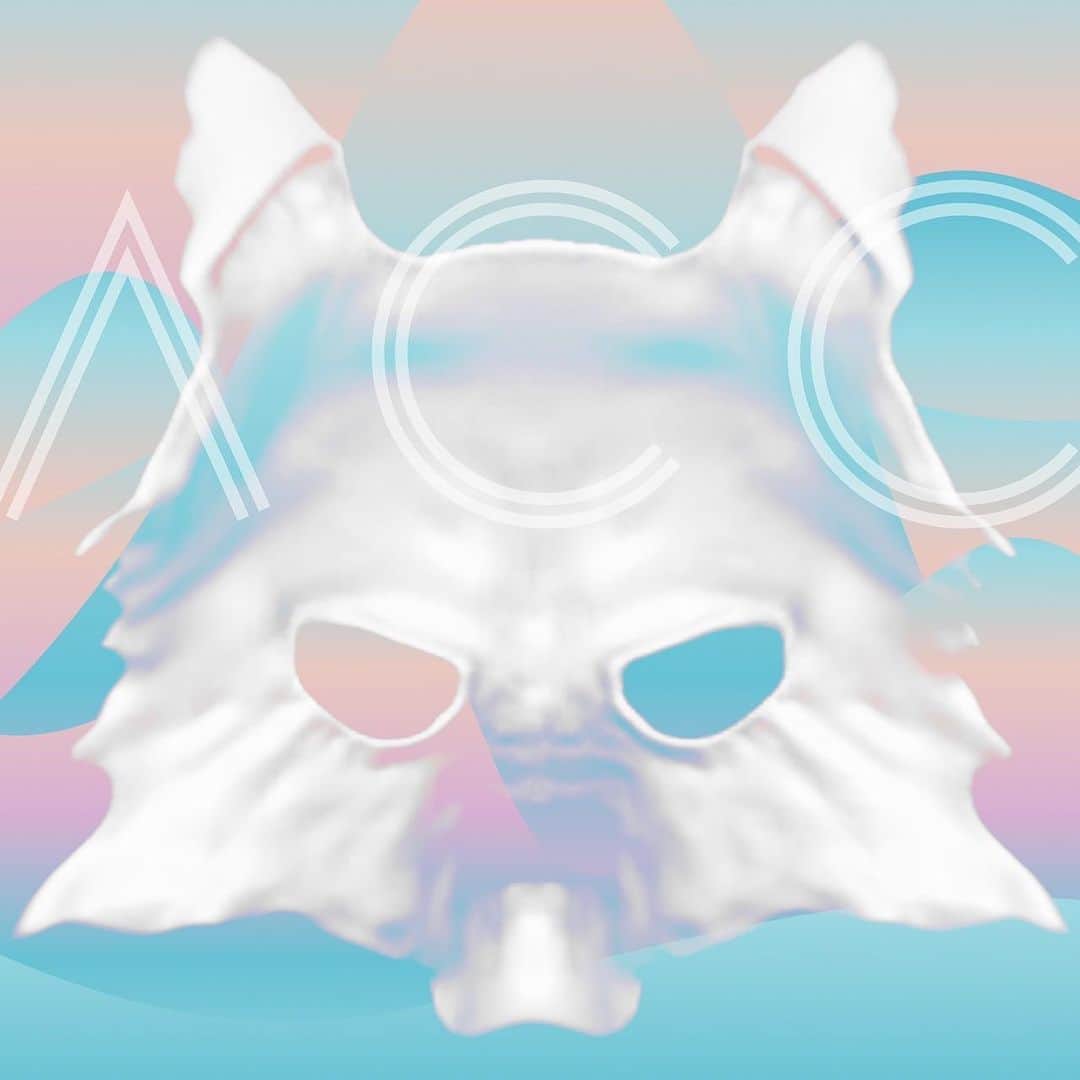 PORINのインスタグラム：「アイオライト／Awesome City Club 最初の愛を知って成長していく心の機微を描いた楽曲です。 "揺らぎ"を意識して歌いました。 ジャケは、誰しも生きてく上で仮面を被っていることがあると思うのだけど、その仮面の内側。内心を表しています。 TBS系火曜ドラマ「王様に捧ぐ薬指」と併せて宜しくね〜」