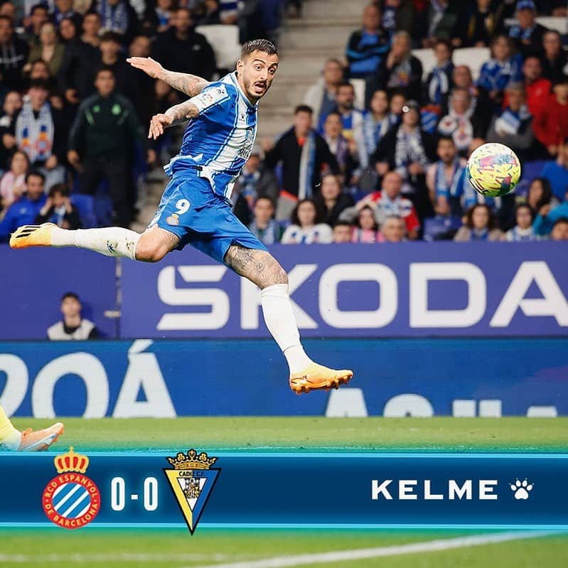 RCDエスパニョールのインスタグラム：「@rcdespanyol 0-0 @cadizclubdefutbol  #EspanyolCádiz #CamíDeLaSalvació」