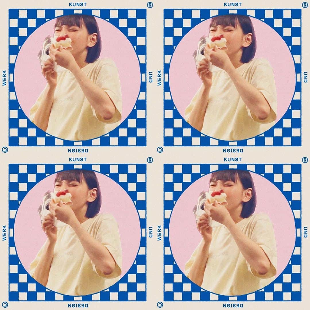 幹葉（スピラ・スピカ）のインスタグラム：「ライブ終わりご褒美ケーキを食らうわたくし🍰 #ぎゅっとずっとツアー #スピラスピカ #スピスピ #1本目 #神奈川 #横浜 #幹葉美味しい思い出」