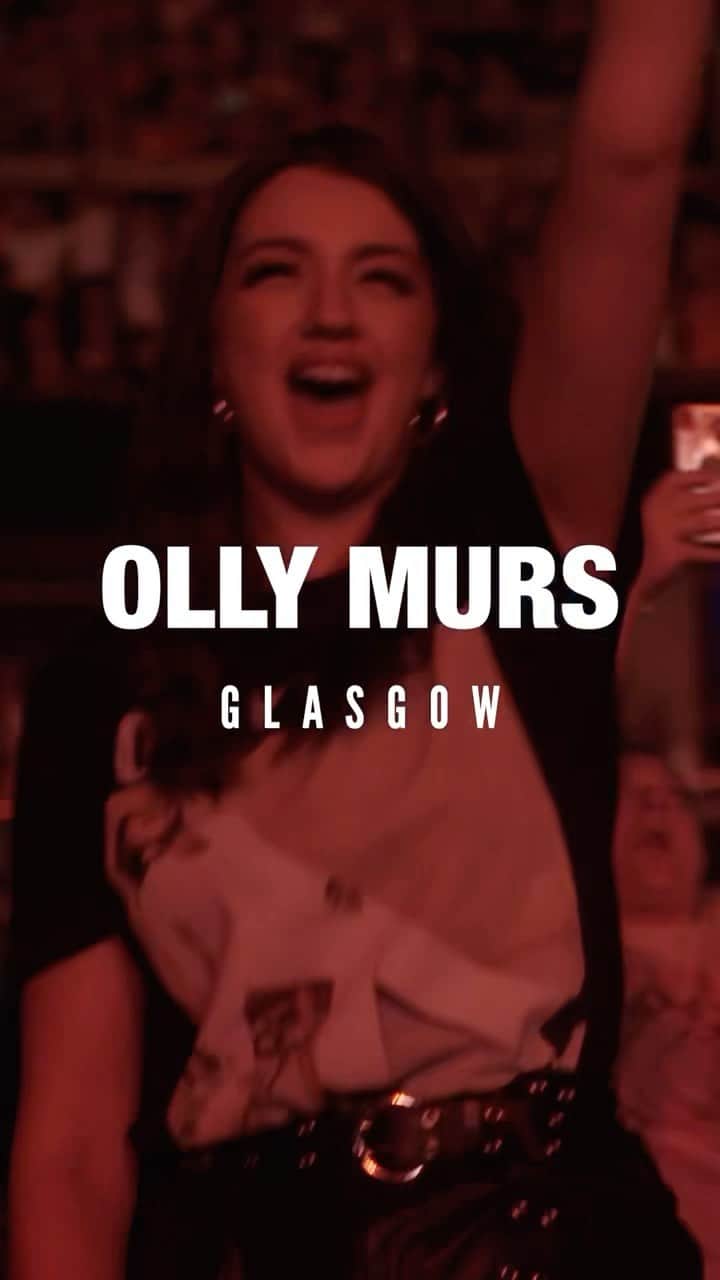 オリー・マーズのインスタグラム：「Oi what a first show Glasgow… MARRY ME TOUR truly kicked off in style!! Thanks for all coming along NEXT STOP NEWCASTLE 🤪💪🏻」