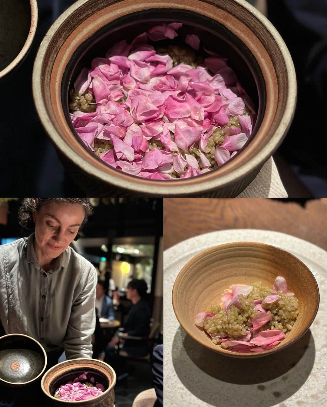 秋山具義さんのインスタグラム写真 - (秋山具義Instagram)「幸運なことにお誘いいただいて『noma Kyoto』。 プレゼンテーション、香り、味、全てに感動した食体験でした！ ペアリングの日本酒は京都『日日』だったり、ワインは北海道余市『ドメーヌ タカヒコ』だったりと素晴らしい！ レネ・レゼピさんにも会えたし、既に行った人が今回のnomaはアリが出なかったと言っていましたが、アリもありました！  #nomakyoto #具義京都2023 #具義初訪問2023」4月22日 9時39分 - gugitter