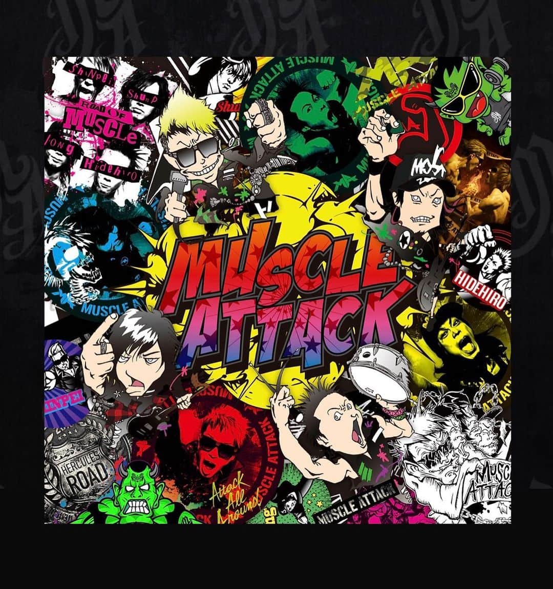 SHINPEIのインスタグラム：「MUSCLE ATTACK 10th ANNIVERSARY LIVE Coming soon!!」