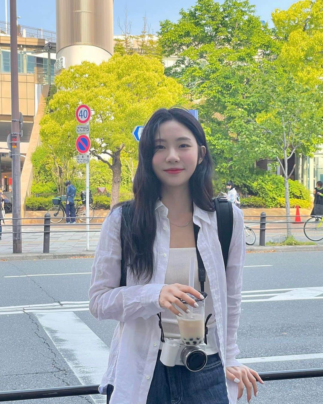 チェ・ダビンのインスタグラム：「🧋🍃」
