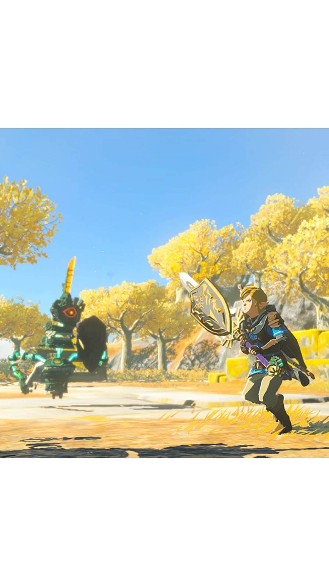 のインスタグラム：「果てなき冒険は、大空へ広がる。 『ゼルダの伝説　ティアーズ オブ ザ キングダム』2023年5月12日（金）発売。  #ゼルダの伝説 #ティアーズオブザキングダム #ゼルダ #リンク #TheLegendofZelda #TearsOfTheKingdom #totk #Zelda #Link #NintendoSwitch #Nintendo #任天堂」