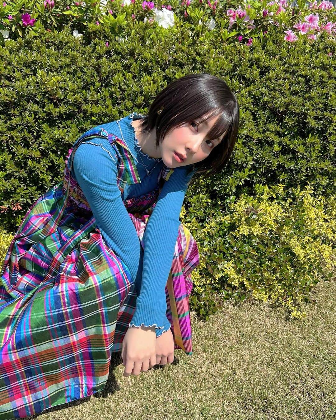 神成藍子さんのインスタグラム写真 - (神成藍子Instagram)「良い天気すぎ☀️.°  #お日様 #自作服 #ハンドメイド服 #ハンドメイド大人服」4月22日 12時38分 - kanna_nijimura