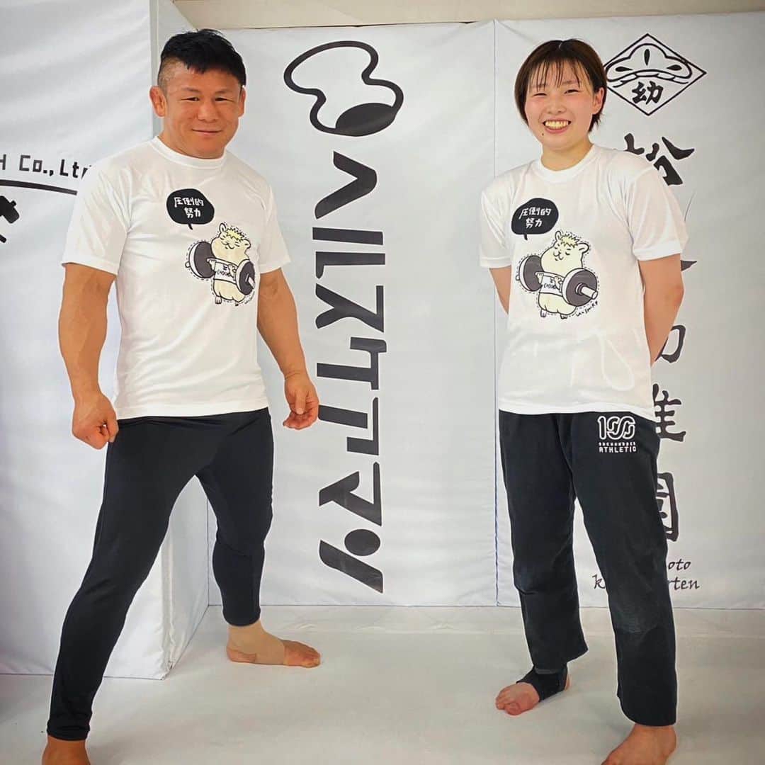 北岡悟のインスタグラム：「圧倒的努力！！！！！ 😤😆 #圧倒的努力 #竹浦正起 #bjjlab ©️ @taipi_kusakabe」