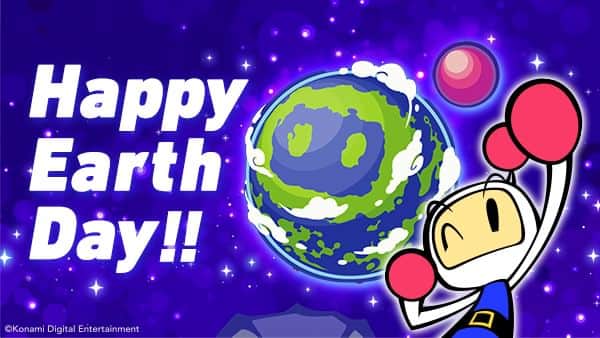 KONAMIさんのインスタグラム写真 - (KONAMIInstagram)「Happy #EarthDay 🌎 White Bomberman is on a mission to save the galaxy and protect all the planets in #SBR2」4月23日 0時00分 - konami