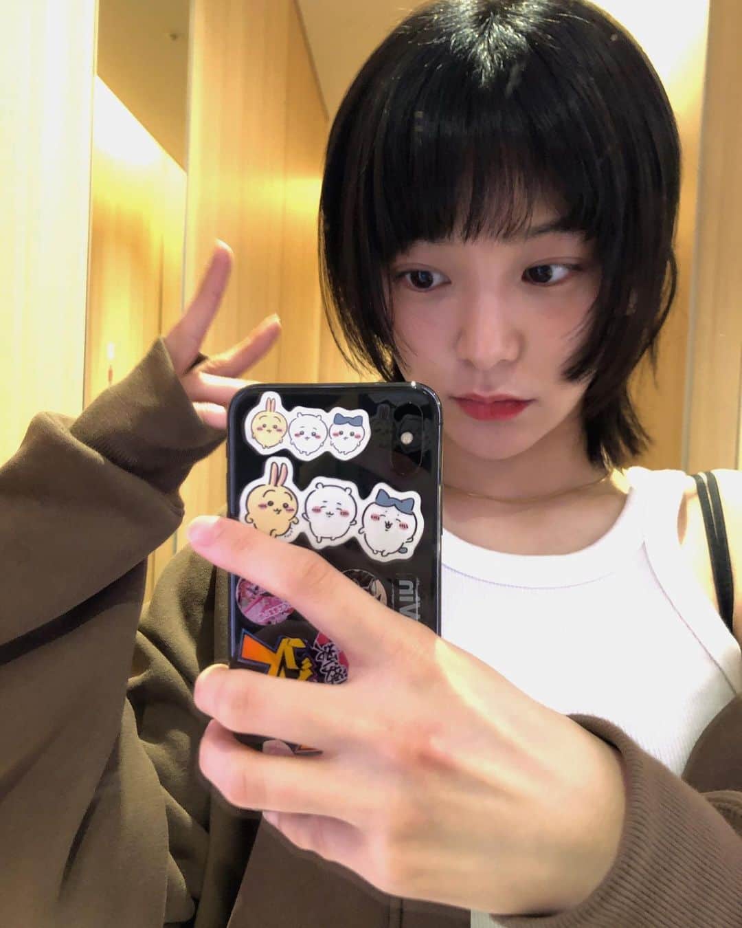 新田桃子さんのインスタグラム写真 - (新田桃子Instagram)「나도 먼작귀 할래~٩(๑❛ᴗ❛๑)۶☆彡슝슝」4月22日 17時24分 - momottiiii