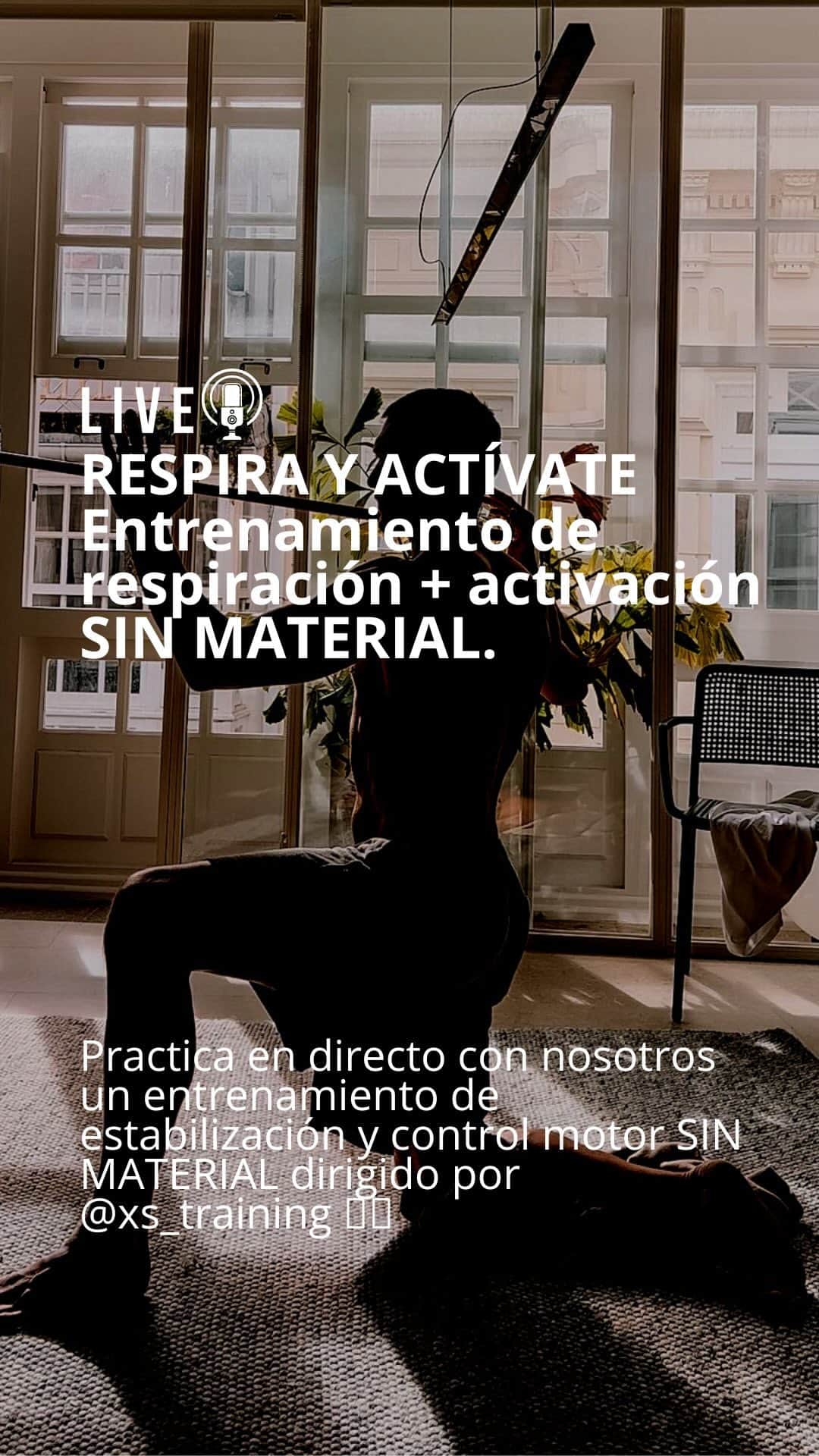 イバイ・ゴメスのインスタグラム：「RESPIRACIÓN, ESTABILIZACIÓN Y CONTROL MOTOR DE LA MANO DE @xs_training 🧠🫁💪🏼 • ¡Un entrenamiento diferente! Todo sigue con la misma intención; RECONECTAR CON NUESTRA ESENCIA 🙏🏻 • ¡Espero que os haya gustado!」