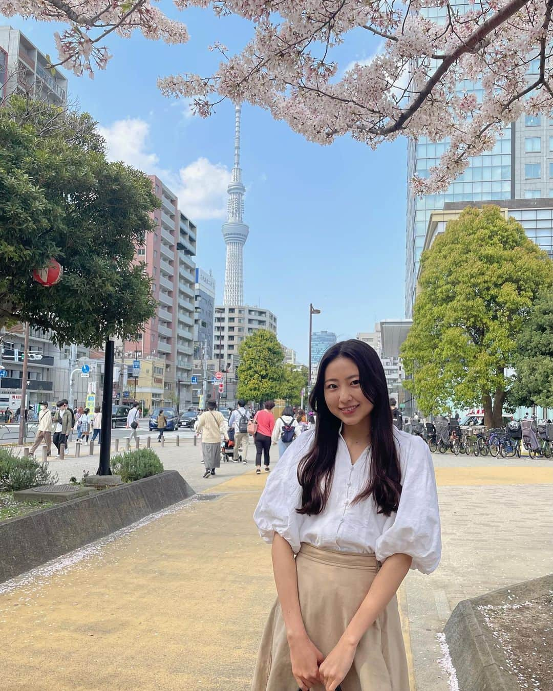 松井朝海さんのインスタグラム写真 - (松井朝海Instagram)「︴SAKURA collection🌸  今年は東京の桜しか見れなかったなぁ〜」4月22日 17時55分 - asami.matsui.am