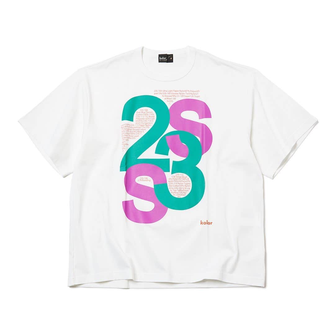 kolorさんのインスタグラム写真 - (kolorInstagram)「⁣ 　⁣ SUMMER ESSENTIALS 23'⁣ Exclusive 02 :⁣ 23SS Graphic Tee (kolor)⁣ ⁣ ⁣ - available from 28th April at⁣ kolor Minamiaoyama⁣ ⁣ - available from 29th April at⁣ All kolor stores⁣ kolor OFFICIAL ONLINE STORE ⁣ ⁣ ⁣ #kolor #kolorofficial #SS23 #SUMMERESSENTIALS」4月22日 18時03分 - kolorofficial