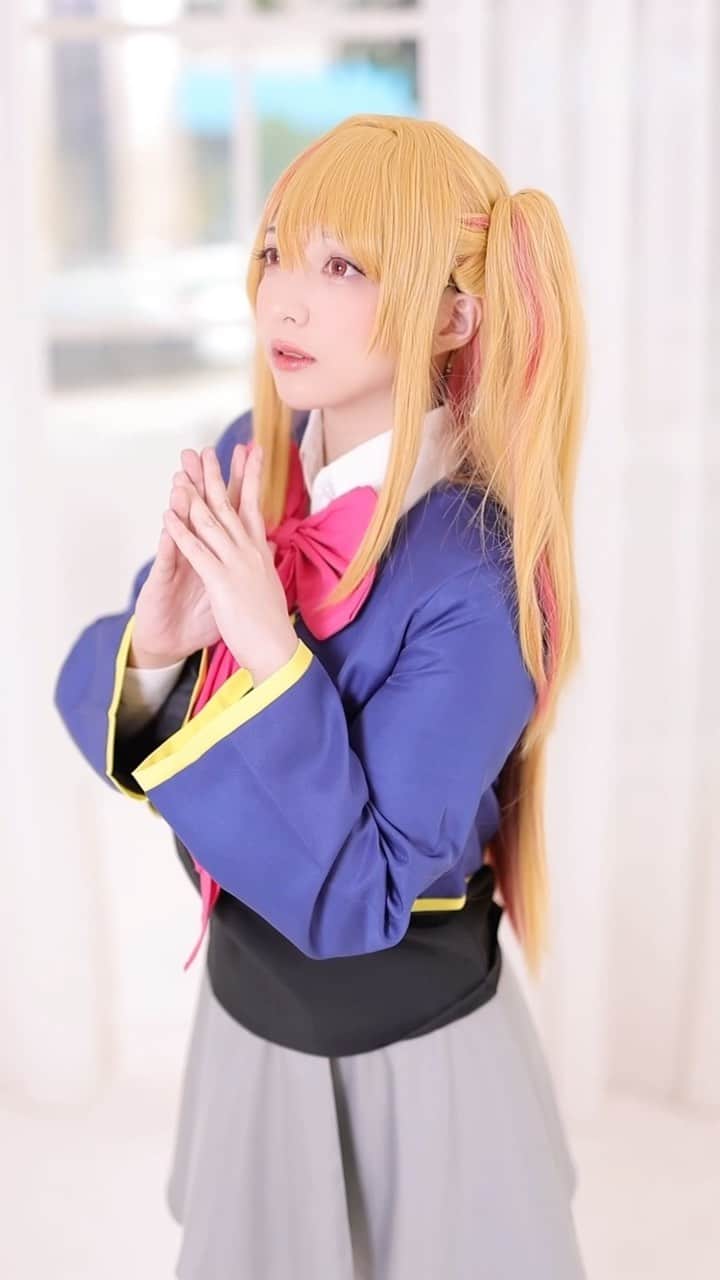 千尋のインスタグラム：「❤️❤️ #星野露比 #我推的孩子 #推しの子 #cosplay  #oshinoko」
