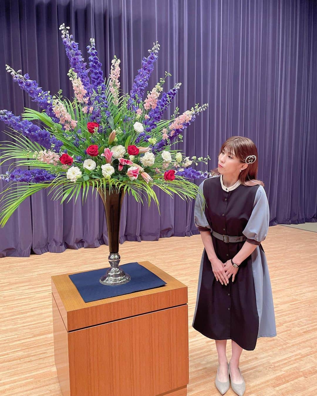 吉田沙保里さんのインスタグラム写真 - (吉田沙保里Instagram)「今日は福岡で講演会のお仕事でした😊  わたしをイメージしたお花を 用意していただき こんなにも素敵に仕上げてくださり 本当にありがとうございました 💐‪‪♡  たくさんの方にお会いできて 私の話を聞いていただき とても嬉しかったです😆🙏  ありがとうございました🙇🏻‍♀️  #素敵なお花 #感謝」4月22日 18時16分 - saori___yoshida