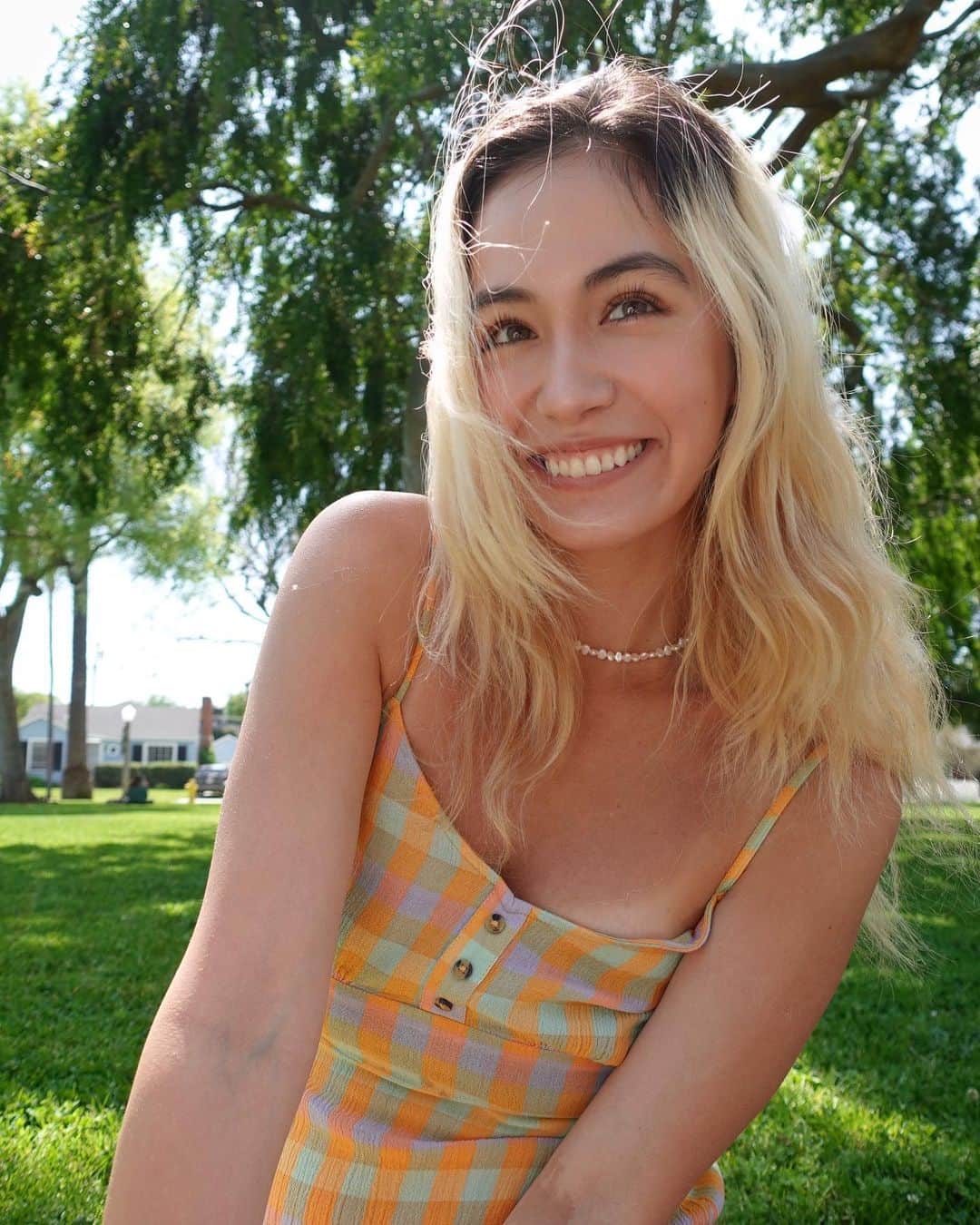 AMIのインスタグラム：「It's been sunny every day.☀︎」