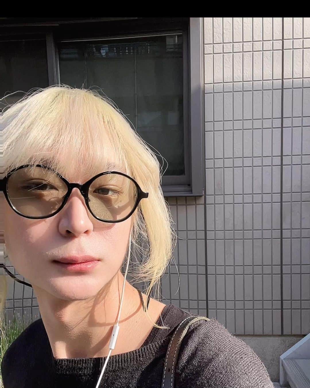 水谷樹のインスタグラム：「🤓」