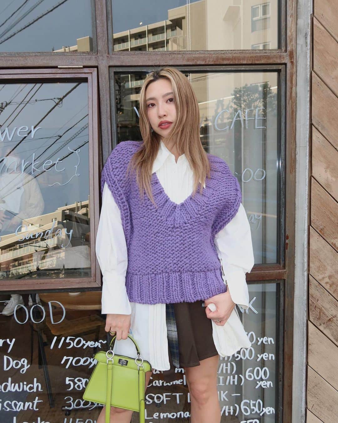 植野有砂さんのインスタグラム写真 - (植野有砂Instagram)「I wear skirts sometimes 🌷たまにはスカートも✨ YouTube見てる人は知ってるけどこのスカートはお腹しまってません🤣」4月22日 18時52分 - alisaueno