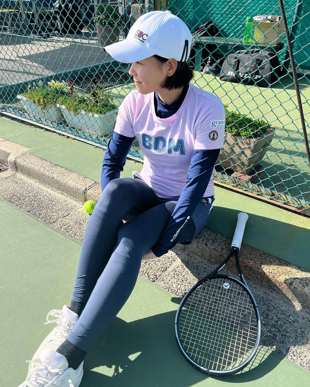 尾崎里紗さんのインスタグラム写真 - (尾崎里紗Instagram)「今日から @kaji.haruka の練習サポートに入ります。   暑くなってきたので皆さん熱中症には気をつけてください！😆☀️  ⁡ @balle_de_match_official 新しいアパレル✨ ⁡ ⁡」4月22日 19時23分 - risaozaki410