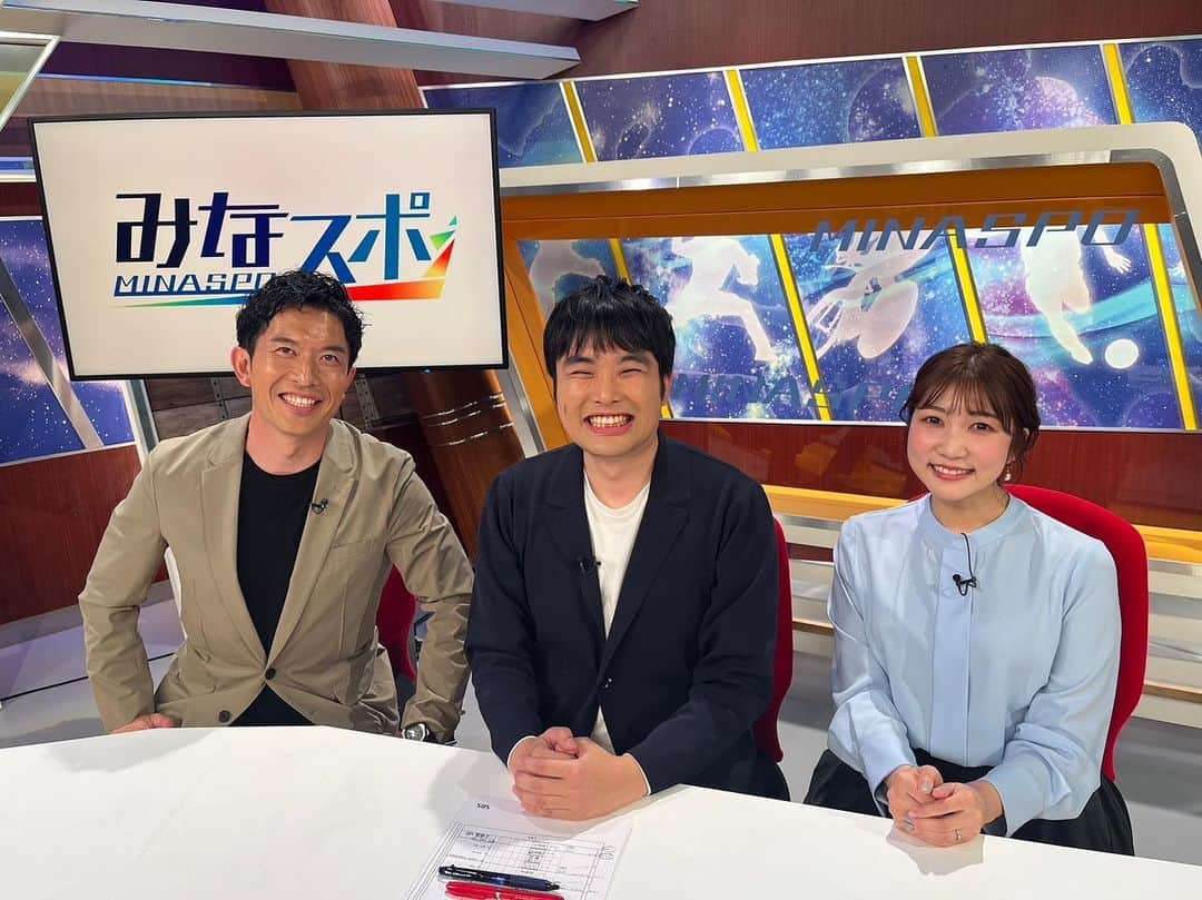 太田吉彰さんのインスタグラム写真 - (太田吉彰Instagram)「SBS テレビみなスポ　 ありがとうございました😊　　  #みなスポ  #SBS  #静岡放送  #静岡  #県J  #Jリーグ  #スポーツ  #山崎加奈  アナウンサー #青木隆太  アナウンサー」4月22日 19時19分 - yoshiakiohta09