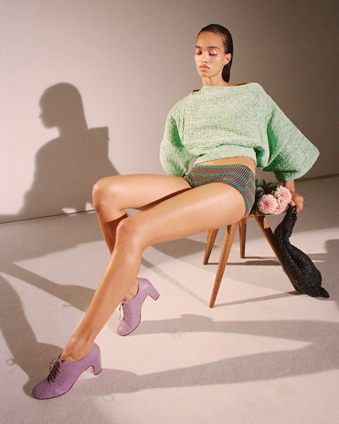 レイチェルコーミーのインスタグラム：「SS23 Collection, photographed by Camille Vivier.」
