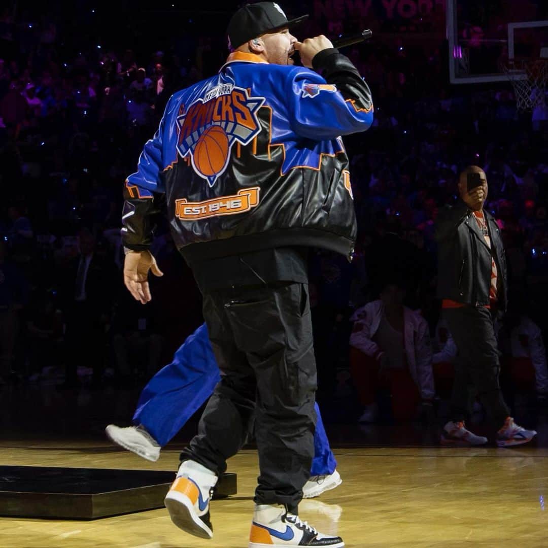 ファット・ジョーさんのインスタグラム写真 - (ファット・ジョーInstagram)「WHEN DREAMS COME TRUE @nyknicks 🙏🏽🧡💙」4月22日 21時04分 - fatjoe