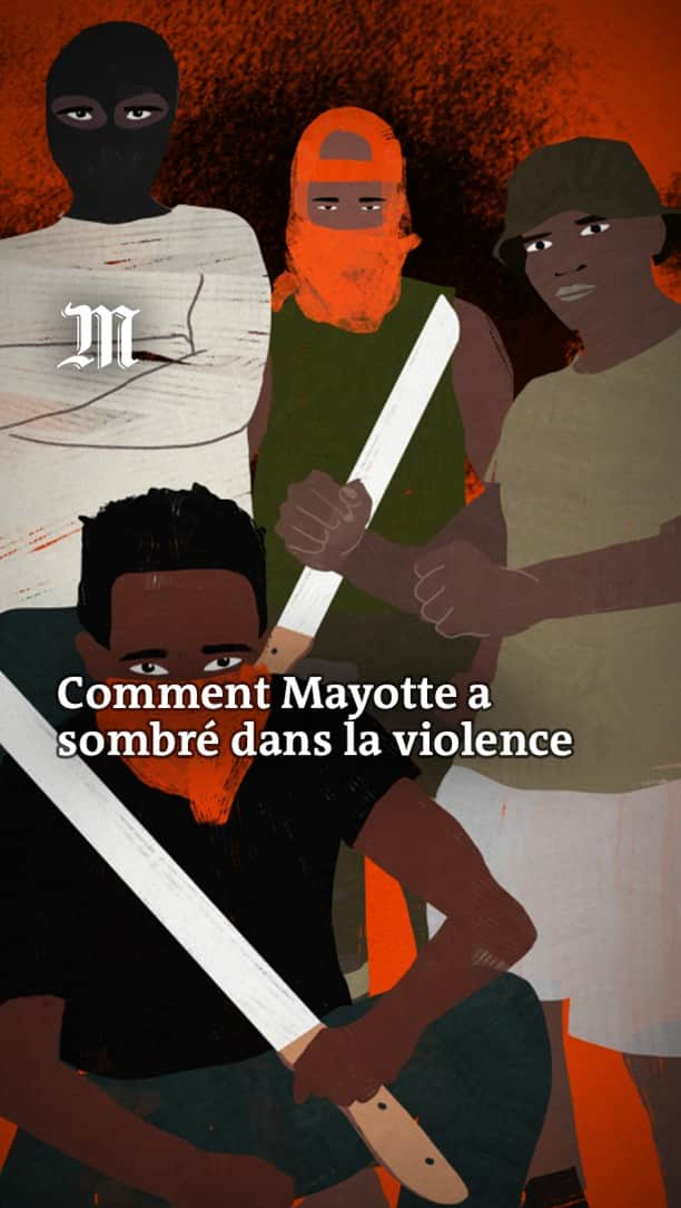 ルモンドのインスタグラム：「Une grande opération de reconduite des étrangers à la frontière a débuté à Mayotte, et elle est très critiquée. Vidéo : @marionhuysman ; graphisme : @melodydafonseca #mayotte #immigration #police #pauvrete #africa」