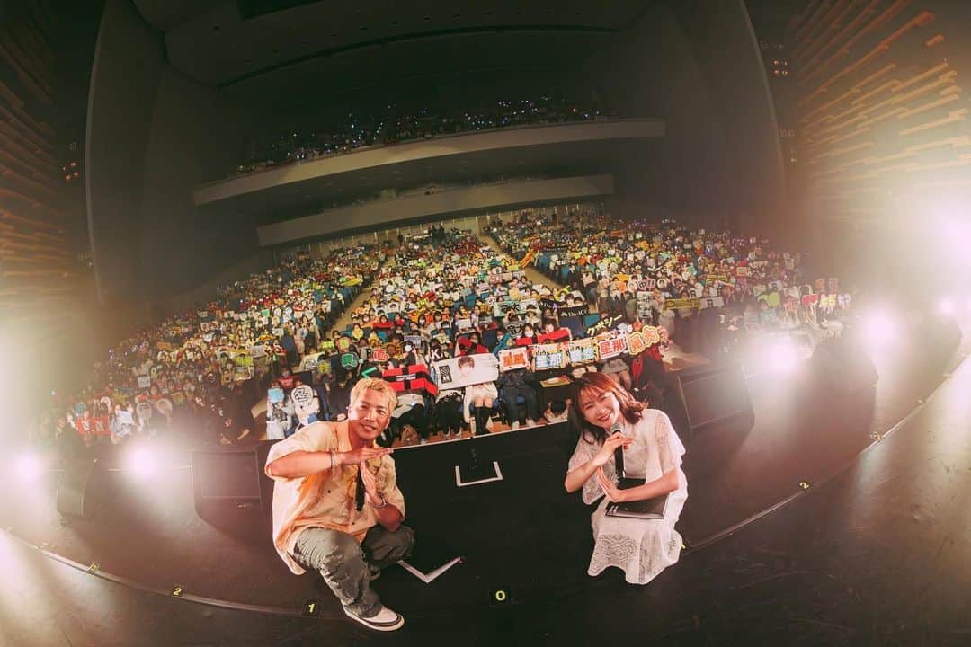 フジテレビ「Tune」のインスタグラム：「Tune Live 2023  ✨満員御礼✨  ご来場頂いた皆様、ありがとうございました❗️  最後まで会場が一体となって盛り上がり、声援と熱気に包まれました🔥  次回のTune Live 2024もお楽しみに🤲  #TuneLive2023  #OCTPATH #LILLEAGUE #DOBERMANINFINITY #Da_iCE  #ぺこぱ #FuruiRiho #SWAY #岸本理沙」