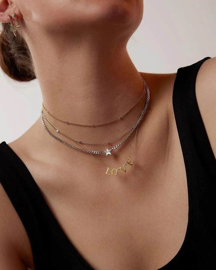 ShopBAZAARさんのインスタグラム写真 - (ShopBAZAARInstagram)「Leave no room for interpretation with a meaningful piece of fine jewelry. This solid 9kt gold necklace by @roxannefirst is a delicate gold chain featuring charms spelling out LOVE. Great for layering or wearing on its own, this will be cherished by anyone you gift it to. Shop it at the link in our bio.」4月22日 22時00分 - shopbazaar