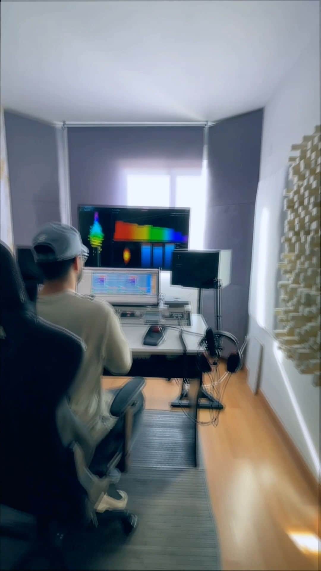 Spinnin' Recordsのインスタグラム：「Be a fly on the wall as @antoinedelvig puts the finishing touches on his brand new tune 'United'. The track with @roncarrollbmc is out everywhere 🔥」