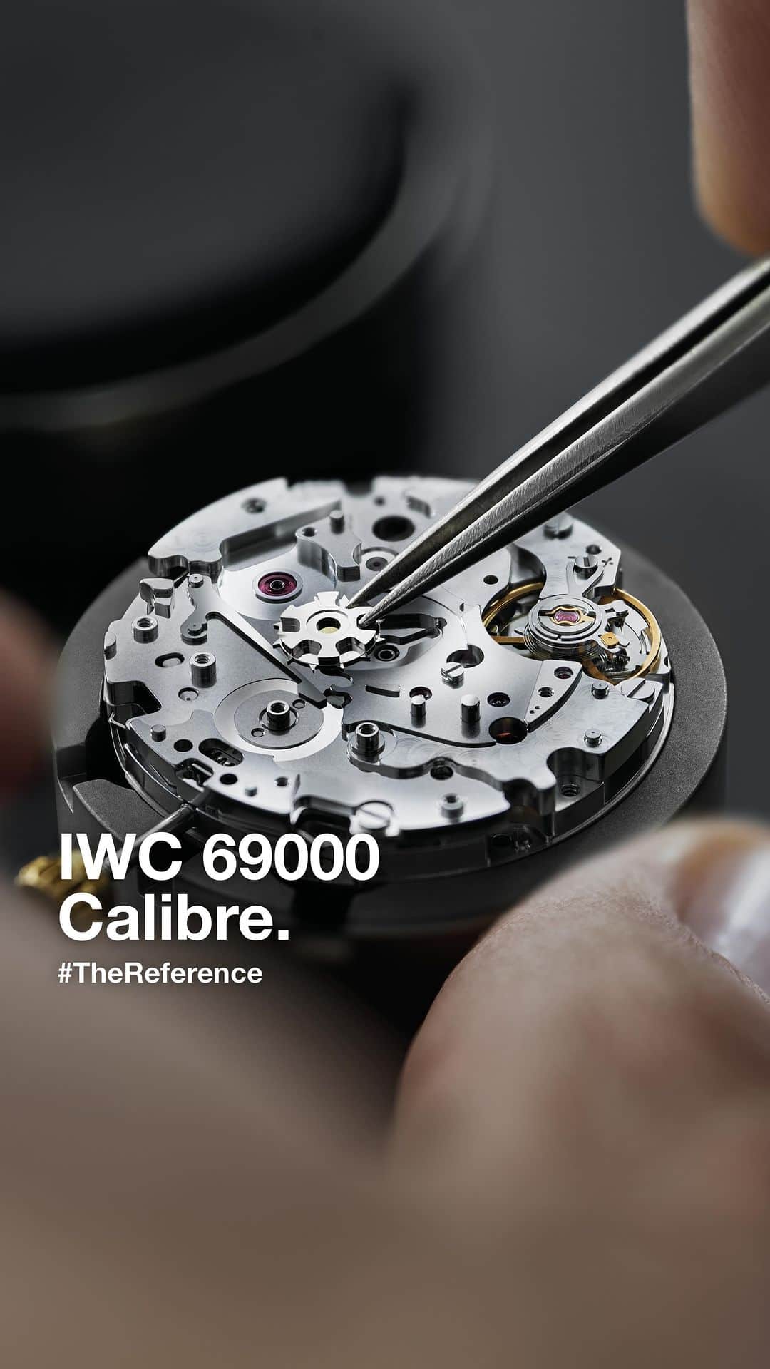 のインスタグラム：「At IWC, functionality always comes first. Over the years, this consistent design approach has resulted in the typical IWC dial layout with its vertical arrangement of the subdials. Technically complex as it may be, the solution was also chosen for the 69000-calibre family. #IWCWatches」