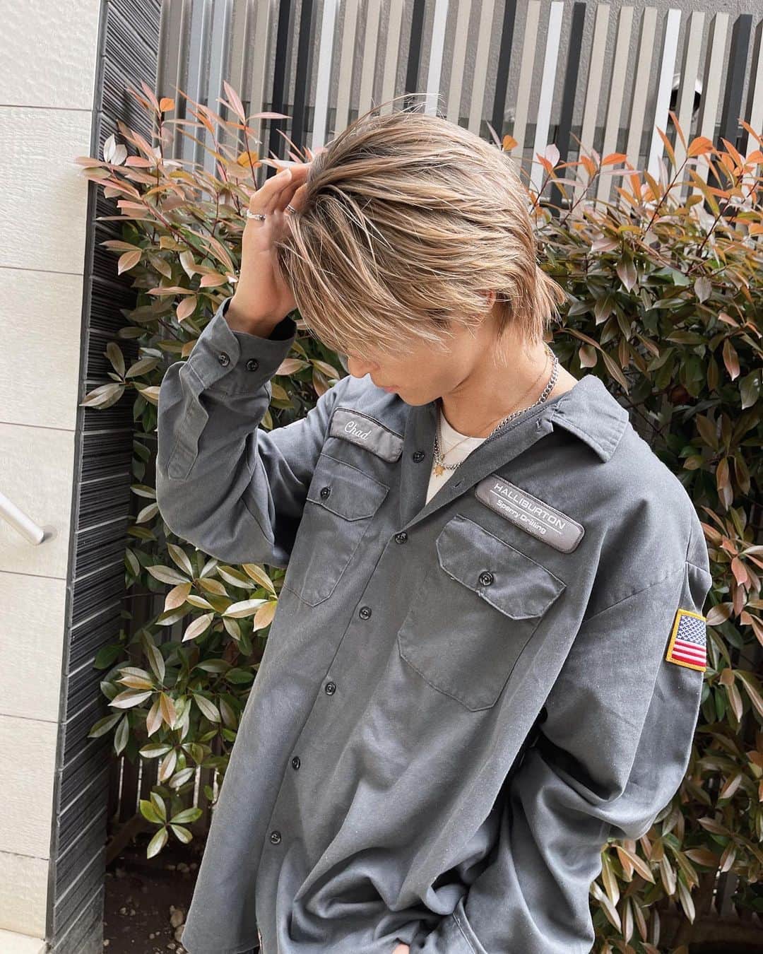 のインスタグラム：「long time no see blond✌️」