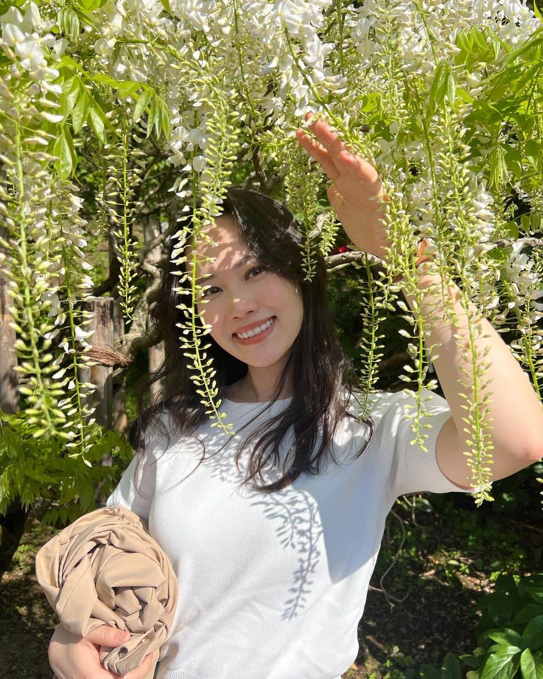勝田梨乃さんのインスタグラム写真 - (勝田梨乃Instagram)「⁡ お花を見た後には、もちろんふじソフトも🍦🐷」4月22日 22時44分 - rino_katsuta