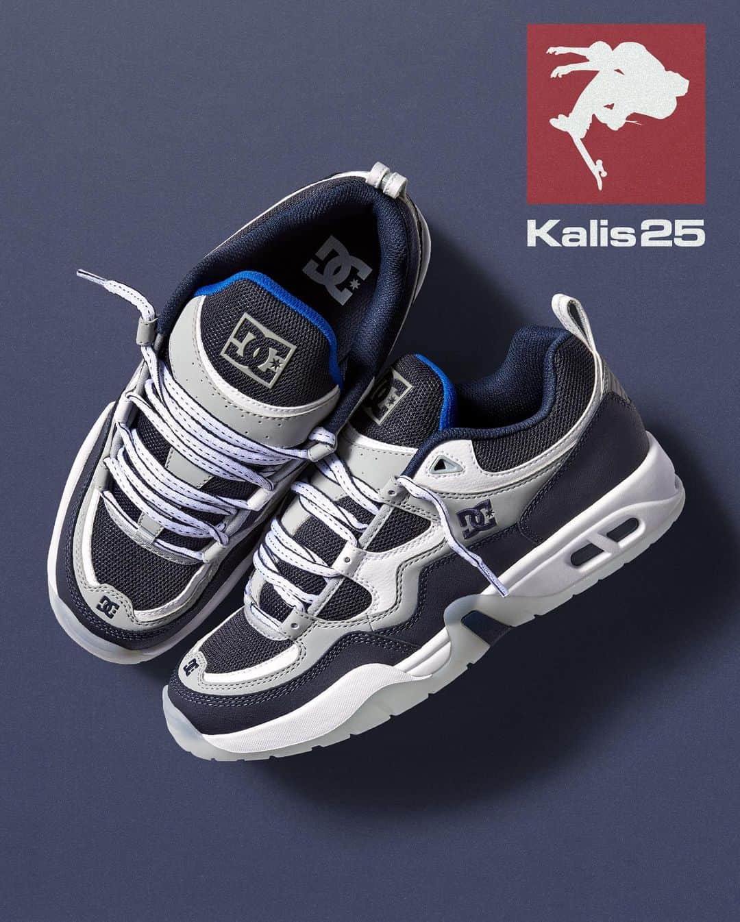 DCシューズのインスタグラム：「WE’RE PROUD TO CELEBRATE 25 YEARS OF @JOSHKALIS WITH THE REISSUE OF THE TRUTH OG AND WITH THE ICONIC DC SUPERTOUR JERSEY.   ORIGINALLY RELEASED IN 2001, THE TRUTH’S ATHLETIC SILHOUETTE IS BOLSTERED BY MODERN SKATE TECH AND DURABLE CONSTRUCTION THAT IS SECOND TO NONE — EVEN OVER 20 YEARS LATER.   AVAILABLE NOW IN SELECT SKATE SHOPS AND ONLINE. LINK IN BIO. 👈 #kalis25」