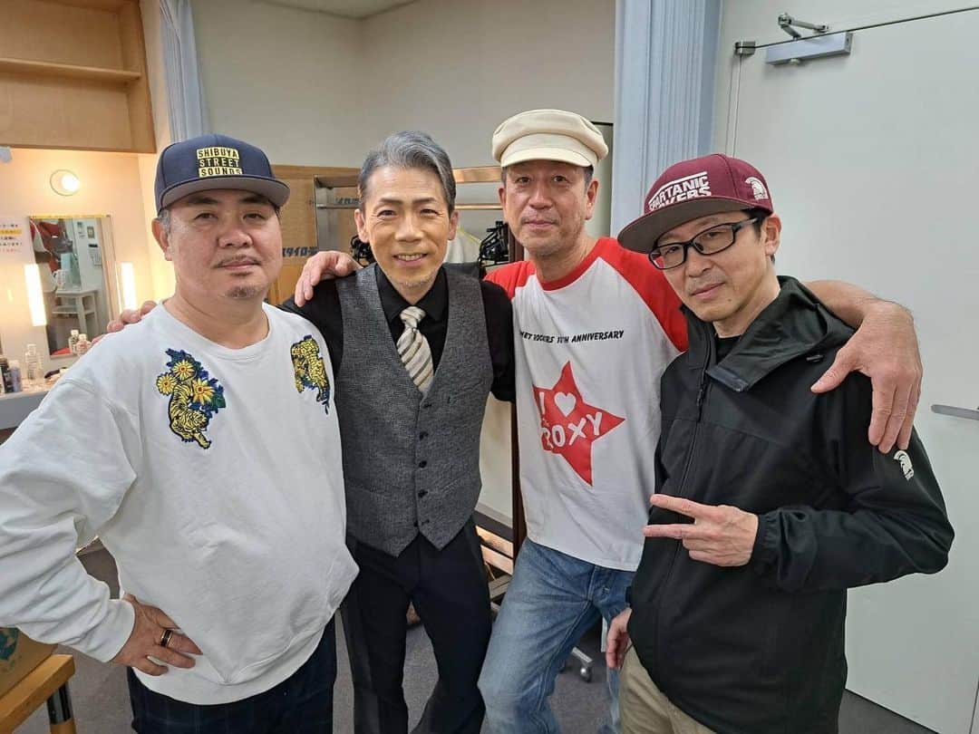 火口秀幸のインスタグラム：「#50祭 メンバー  #Harucallway #HarukiHorie #DJmikimasa #宮田健男 #HideboH」