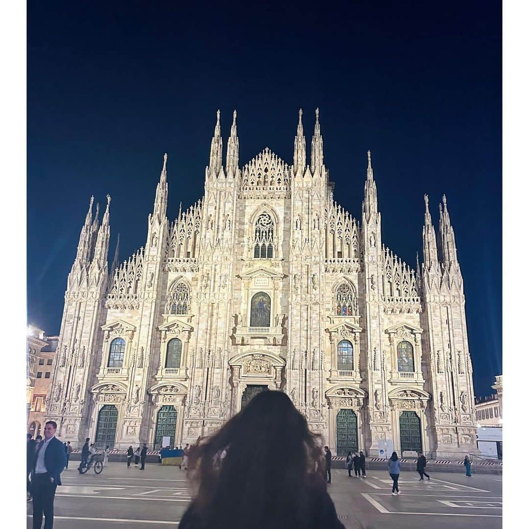 チョン・リョウォンのインスタグラム：「. thank you milan- you have been perfetto!」