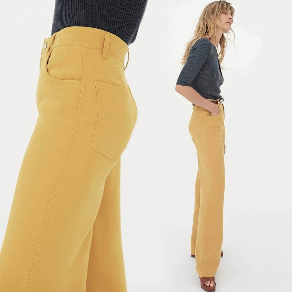バルバラ ビュイのインスタグラム：「The Barbara Bui attitdue : Feminine and masculine at the same time. Timeless, but surely not conservative.⁣ ⁣ Our trousers' focus is available online through the link in bio and in our stores.⁣ ⁣ #lepantalonbarbarabui #masculinefeminine #tailoring #barbarabui #spring23 #parisiandesign」