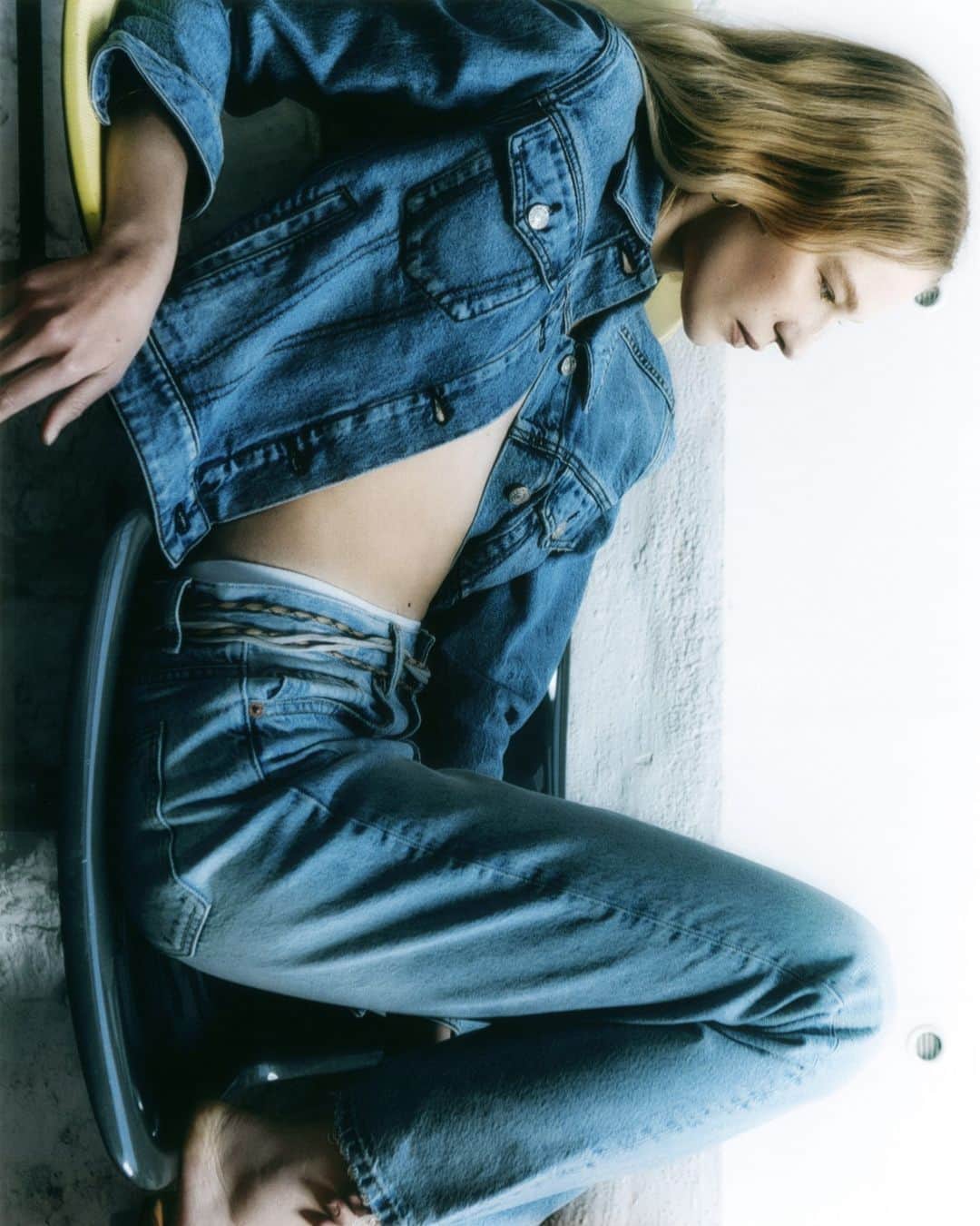 ラグ&ボーンのインスタグラム：「Distressed denim. Head-to-toe.」