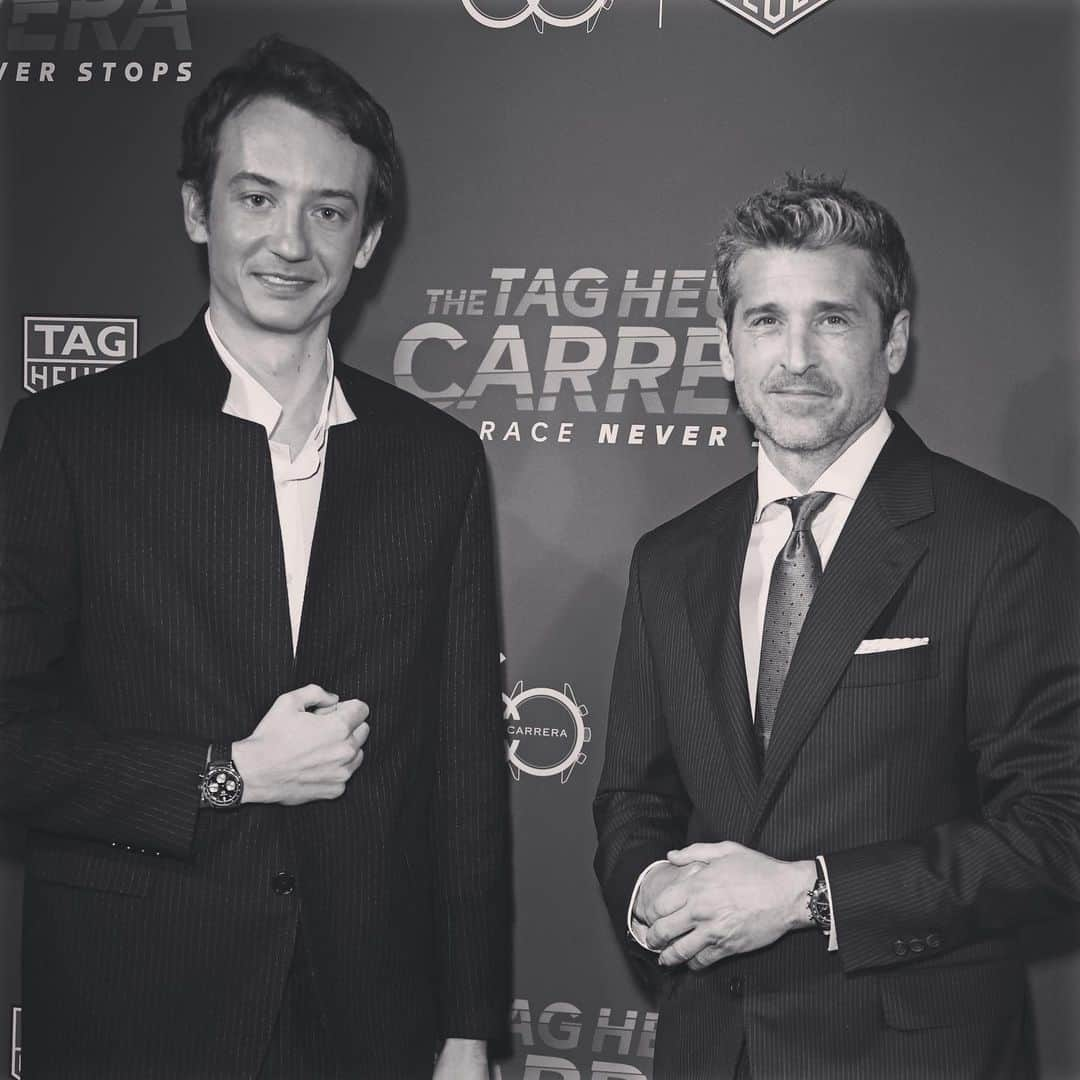 パトリック・デンプシーさんのインスタグラム写真 - (パトリック・デンプシーInstagram)「Incredible night celebrating the 60th anniversary of the @tagheuer Carrera!  Styled by @warrenalfiebaker  @brunellocucinelli_brand @andrea.zmb @brunellocucinelli #brunellocucinelli  Grooming by @petransellge  Photography by @germanlarkin and Dave Benett」4月23日 2時11分 - patrickdempsey