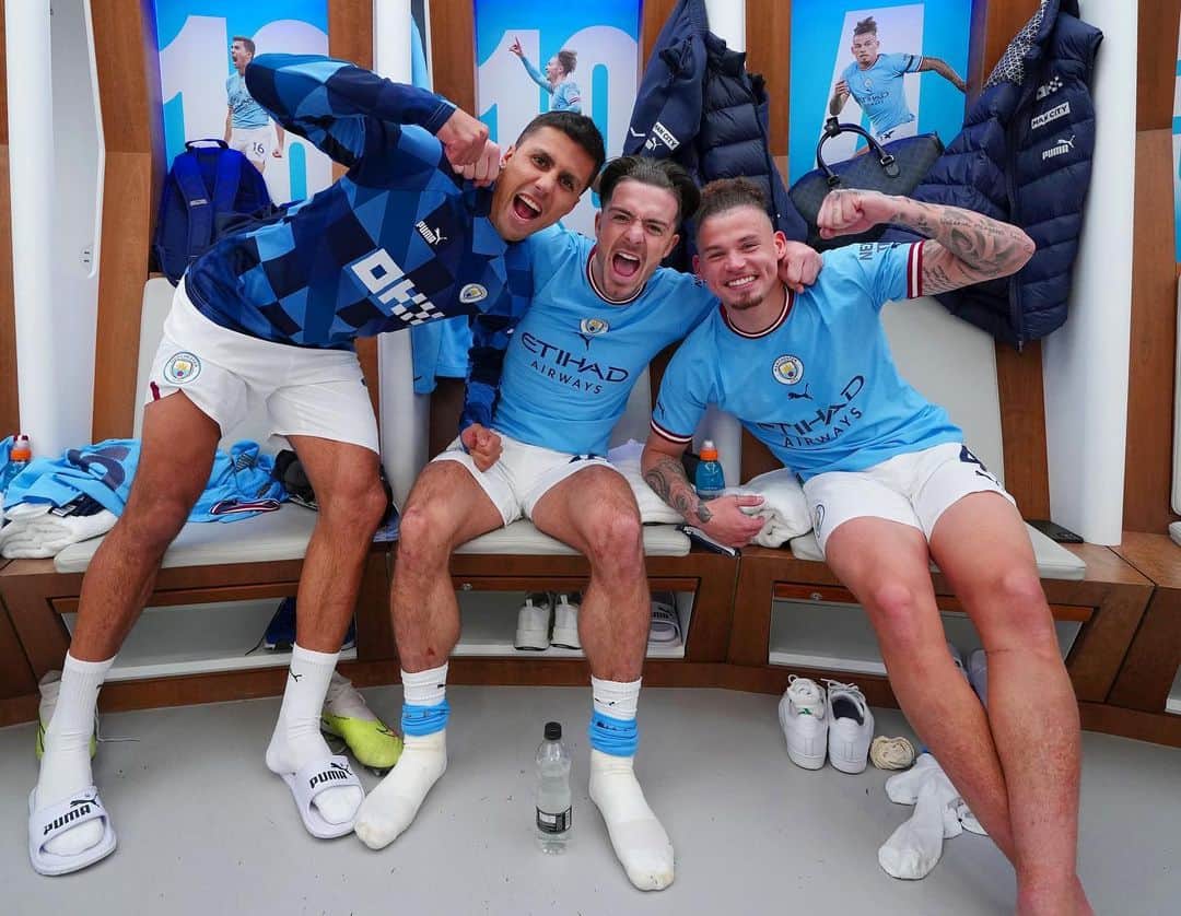 ジャック・グリーリッシュさんのインスタグラム写真 - (ジャック・グリーリッシュInstagram)「FA Cup Final let’s go 🤩 top performance from the boys & especially @riyadmahrez26.7 🔥🙌🏻」4月23日 4時18分 - jackgrealish