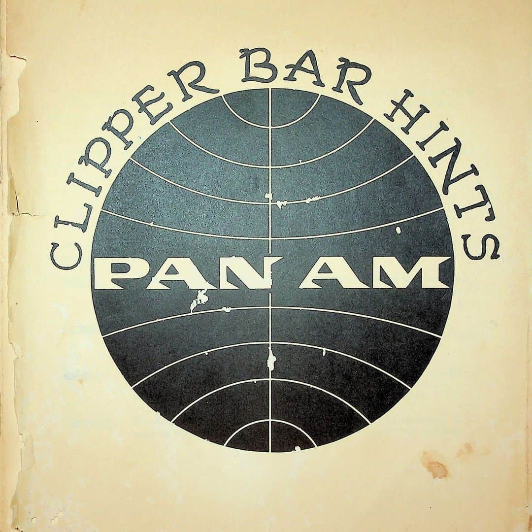 フィリップ・P・キーンのインスタグラム：「From my collection . @pan.am.museum @panam_mech #vintage #bar #cocktails #service #clipper」