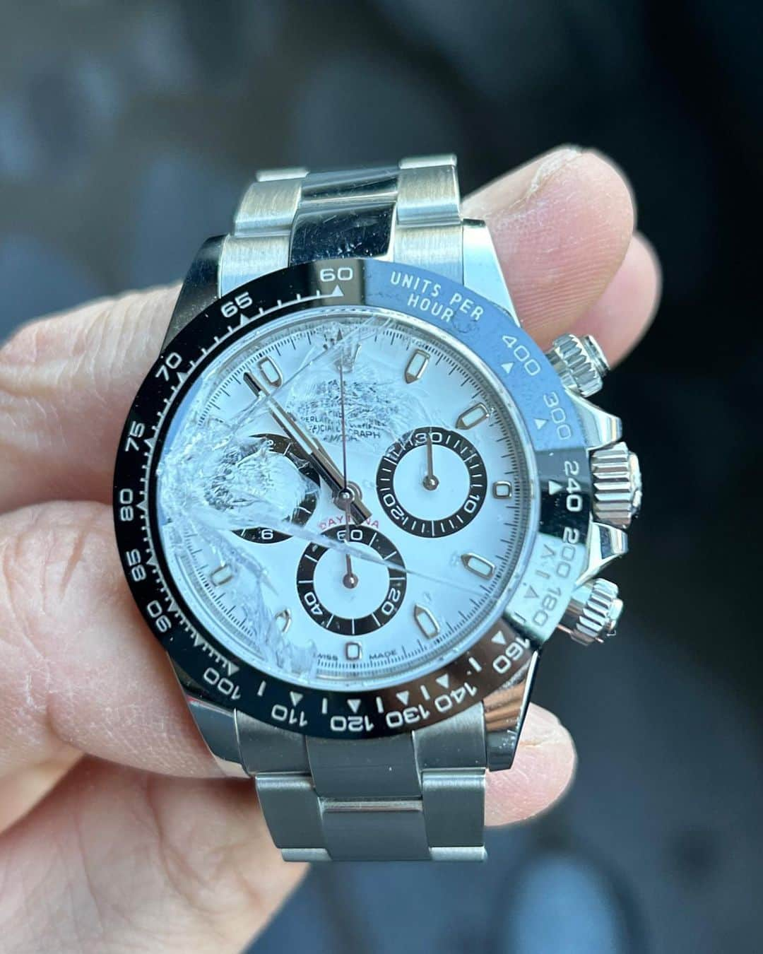 エバン・ロンゴリアさんのインスタグラム写真 - (エバン・ロンゴリアInstagram)「Max pain #rolex #daytona #panda」4月23日 4時48分 - evan.longoria3