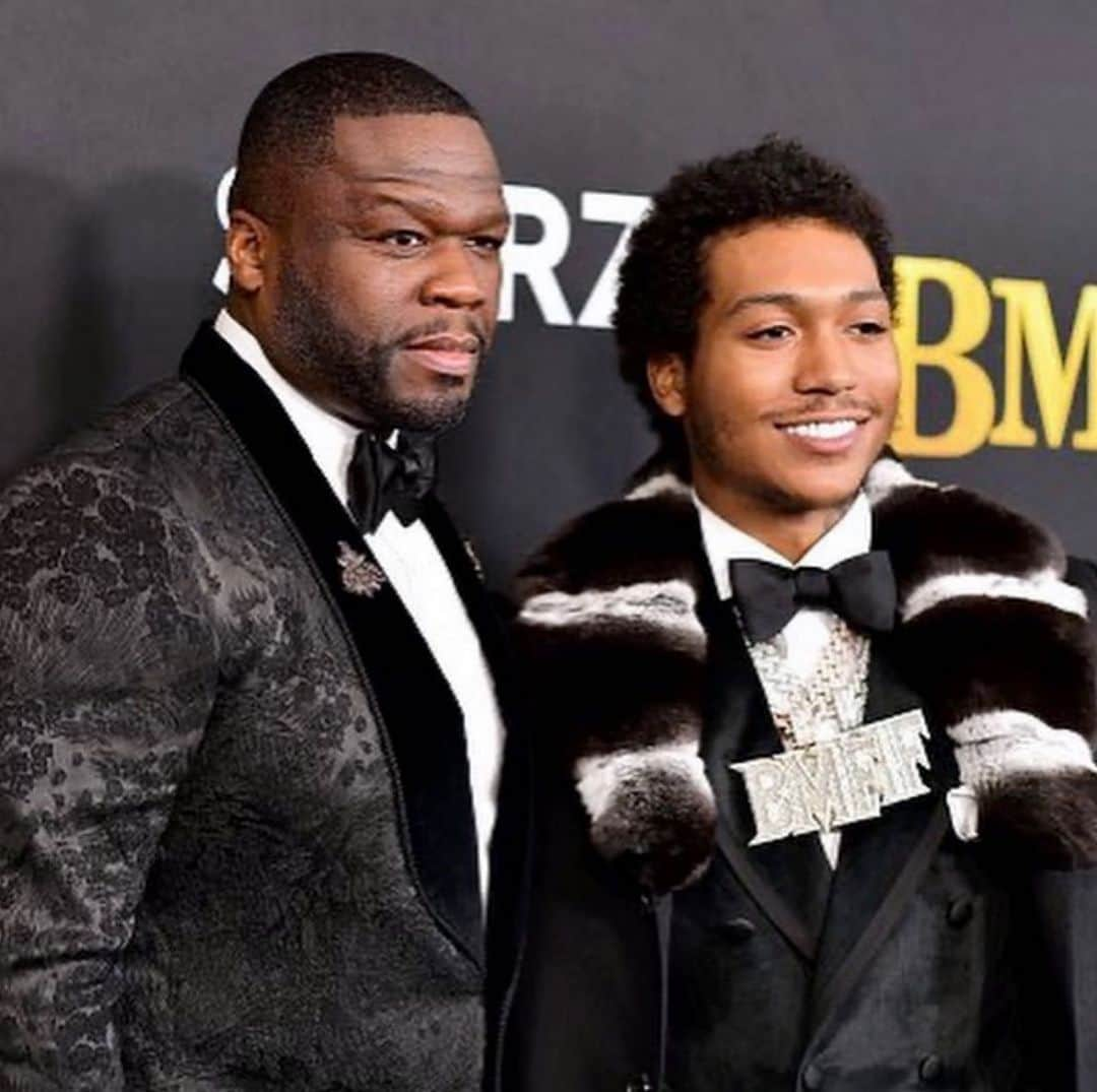 50セントさんのインスタグラム写真 - (50セントInstagram)「Happy Birthday to my young boy @lilmeechbmf wishing you many more. #bransoncognac #lecheminduroi」4月23日 5時21分 - 50cent